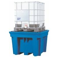 Containment tray for 1000 litre IBC with PE platform