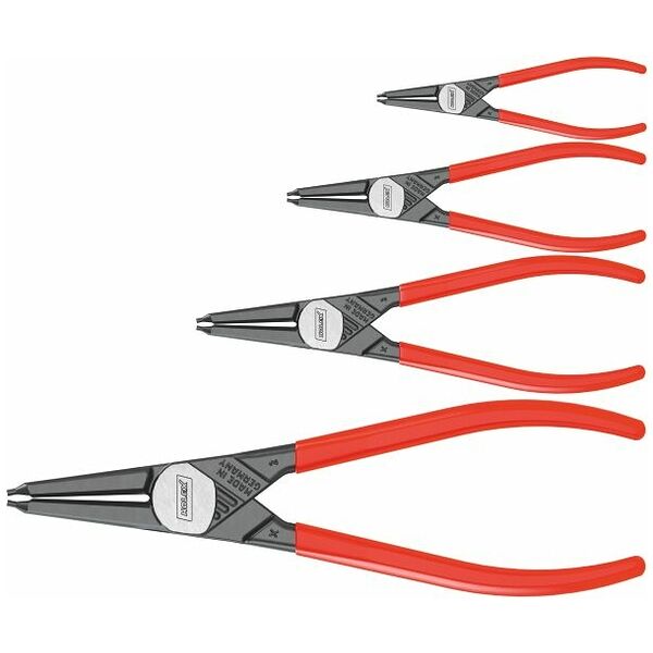 4-piece set of circlip pliers for internal circlips 4
