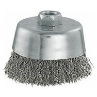 Cup brush Steel wire 0.35 mm