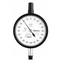 Reloj comparador, tapa con ojal, versión ISO IP64, cojinete de bolas, protegido contra golpes, 1 mm, 0,001 mm