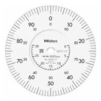 Reloj comparador, tapa con ojal, versión ISO con cojinete de bolas, protegido contra golpes, 30 mm, 0,01 mm