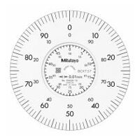 Reloj comparador, tapa con ojal, versión ISO con cojinete de bolas, protegido contra golpes, 100 mm, 0,01 mm