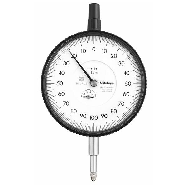 Comparateur à cadran analogique à levier précision au 1/100e