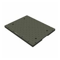 Základná doska 500x400 mm, s kónickými puzdrami