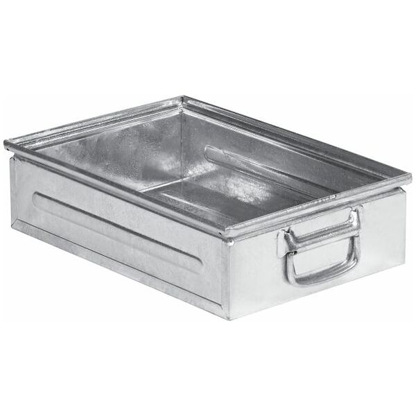 Stackable transport box galvanised