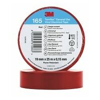 3M™ Temflex™ 165 Nastro isolante in vinile, Rosso, 19 mm x 25 m