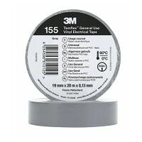 3M™ Temflex™ vinylisoleringstape 155, grå, 19 mm x 20 m