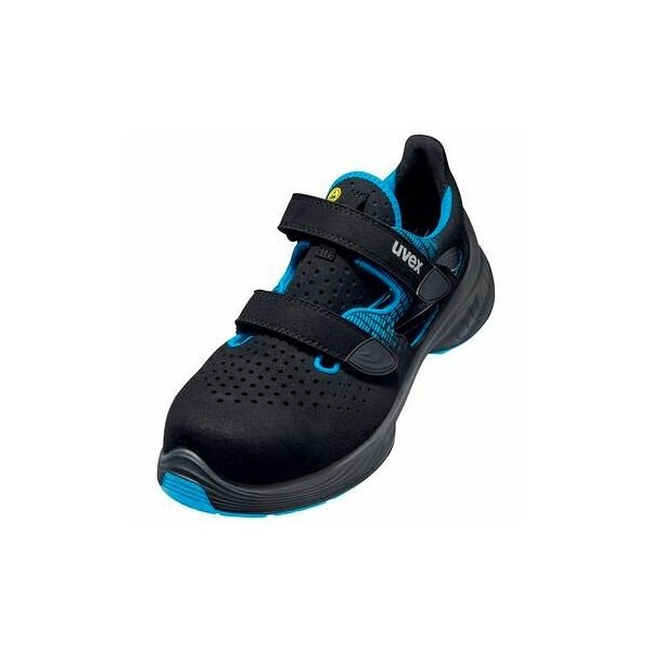 Forbavselse klasse Distraktion Køb uvex 1 G2 sandaler S1 blå/sort Bredde 14 størrelse 46 | Hoffmann Group