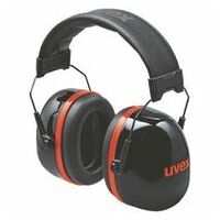 fülvédő uvex K30 fekete/piros SNR 36 dB