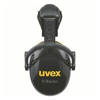 fülvédő uvex K20H fekete/sárga SNR 30 dB