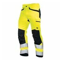 uvex Pantalones cargo protection flash amarillo reflectante 42