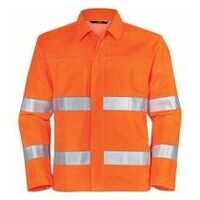 Arbeitsjacke uvex protection flash orange/warnorange 42