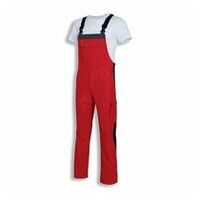 delovne hlače z oprsnikom uvex popolna rdeča 52/54