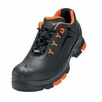 uvex 2 Chaussures basses S3 noir/orange Largeur 14 Pointures 46