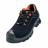 uvex 2 MACSOLE® Chaussures basses S3 noir/orange Largeur 12 Pointures 48
