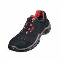 uvex Motion style Zapatos S1 negro/rojo Ancho 11 Talla 43