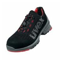 uvex 1 Low shoes S1 Black/Red Widths 11 Sizes 44