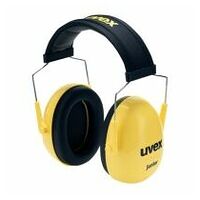 fülvédő uvex K Junior sárga SNR 29 dB