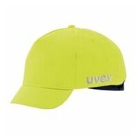 Cappellino di sicurezza uvex u-cap sport giallo