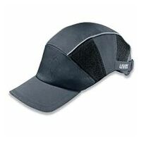 Cappellino di sicurezza uvex u-cap grigio/nero