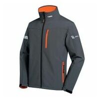 Softshell jacket uvex metal Grey/Orange/Anthracite XS