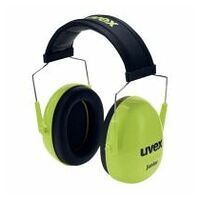 fülvédő uvex K Junior zöld SNR 29 dB