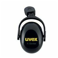 fülvédő uvex pheos K2P fekete/sárga SNR 30 dB
