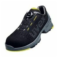 uvex 1 Zapatos S1 negro/amarillo Ancho 11 Talla 44