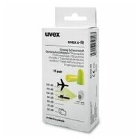Tapones uvex x-fit verde SNR 37 dB Talla M