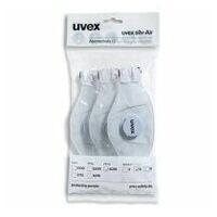 Uvex Vouwmasker silv-Air premium Uvex silv-Air 5310 FFP3