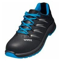 uvex 2 Trend félcipő S2 kék/fekete szélesség 11 méret 49