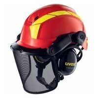 Safety helmet uvex pheos Red