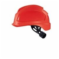 ochranná helma uvex  pheos ABS B-s-WR červená s větracími otvory