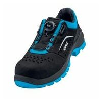 uvex 2 xenova® Chaussures basses S1P noir/bleu Largeur 11 Pointures 43