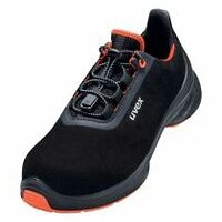 uvex 1 G2 Chaussures basses S2 noir/rouge Largeur 11 Pointures 42