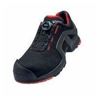 uvex 1 support Chaussures basses S3 noir/rouge Largeur 12 Pointures 44