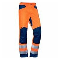 uvex Pantalones Construction naranja reflectante 27
