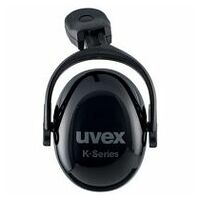 fülvédő uvex pheos K1P fekete/szürke SNR 28 dB