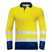 Polo uvex Construction jaune/jaune signalisation G