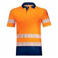 Polo shirt uvex Konstruktion orange/warnorange s.