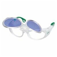 zaščitna očala uvex RX CD 5505 flip-up didymium plan PC SET (Uvex polni rob)
