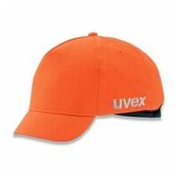 Cappellino di sicurezza uvex u-cap sport arancione