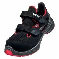 uvex 1 G2 Sandals S1 Black/Red Widths 11 Sizes 44