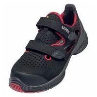 uvex 1 G2 Sandals S1P Black/Red Widths 10 Sizes 35