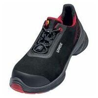 uvex 1 G2 Half pantofi S3 lățime negru / roșu 10 dimensiune 35