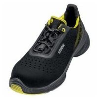 uvex 1 G2 Zapatos S1 6 negro/amarillo Ancho 14 Talla 45