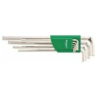 Key wrench 10765/9 Range 1,5 10 9pcs