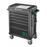 Tool trolley TTS 93/6 A 6 Drawers 481 x 877 x 1000 mm Anthracite, RAL 7016
