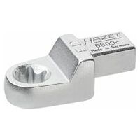 TORX® box-end insert wrench E12 Outside TORX® profile Insert square 9 x 12 mm
