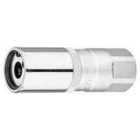 Stud bolt extractor 23 mm Square, hollow 12.5 mm (1/2 inch)